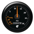 Load image into Gallery viewer, Innovate MTX Analog 30 PSI Vacuum/Boost Gauge Kit - Black Faceplate