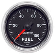 Load image into Gallery viewer, Innovate MTX Analog Fuel Pressure 0-100psi Gauge Kit - Black Dial