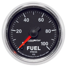Load image into Gallery viewer, Innovate MTX Analog Fuel Pressure 0-100psi Gauge Kit - Black Dial