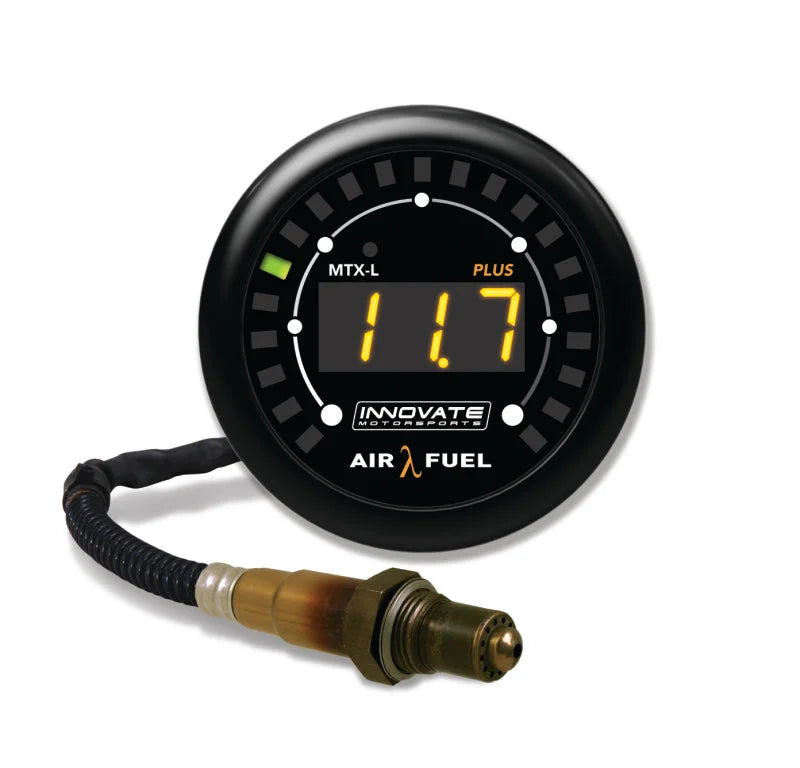 Innovate MTX-L PLUS Digital Air/Fuel Ratio Gauge Kit 8ft w/O2 Sensor - Main Product View
