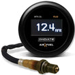 Load image into Gallery viewer, Innovate MTX-OL PLUS Wideband Digital Air/Fuel Ratio OLED Gauge Kit 3ft w/O2 Sensor - Side View