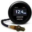 Load image into Gallery viewer, Innovate MTX-OL PLUS Wideband Digital Air/Fuel Ratio OLED Gauge Kit 8ft w/O2 Sensor - Side View