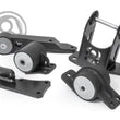 Load image into Gallery viewer, Innovative 00-07 Honda Insight K-Series Black Steel Mounts 85A Bushings (K20 Engine and Trans)