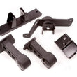 Load image into Gallery viewer, Innovative 00-09 Honda S2000 K-Series Black Steel Mounts 75A Bushings (K24 Engine)