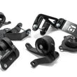 Load image into Gallery viewer, Innovative 01-05 Civic K-Series Black Steel Mounts 60A Bushings (Not K24 Trans)