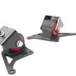 Load image into Gallery viewer, Innovative 01-05 Mazda Miata NB 1.8L Black Steel Replacement Mounts 60A Bushings (No Trans Mount) - Side View