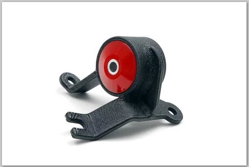 Innovative 02-11 Civic Si / 02-06 Acura RSX K-Series Black Steel 60A Bushing Front Mount / K-Series - Side View