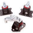 Load image into Gallery viewer, Innovative 04-08 Acura TSX K-Series Black Steel Mounts 75A Bushings - Main Product View