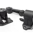 Load image into Gallery viewer, Innovative 09-13 Honda FIT/JAZZ L-Series Black Steel Mounts 95A Bushings