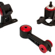 Load image into Gallery viewer, Innovative 11-15 Honda CR-Z L-Series Black Steel Mounts 95A Bushings