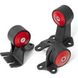 Load image into Gallery viewer, Innovative 88-91 Civic B-Series Black Steel Mounts 95A Bushings (Cable)