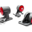 Load image into Gallery viewer, Innovative 88-91 Civic B-Series Black Steel Mounts 95A Bushings (RHD Only Hydro)