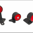 Load image into Gallery viewer, Innovative 88-91 Civic B-Series Black Steel Mounts 60A Bushings (Cable) - Side View
