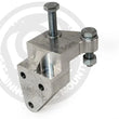 Load image into Gallery viewer, Innovative 88-91 Civic / CRX 90-93 Integra B-Series Silver Aluminum 2-Bolt Post Mount - Side View