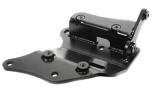 Innovative 88-91 Civic /CRX B-Series Black Steel Conversion AC Bracket (D-Series Sanden Compressor) - Main Product View