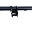 Load image into Gallery viewer, Innovative 88-91 Civic / CRX B/D-Series Black Steel Front Crossmember - Side View