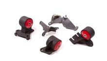 Load image into Gallery viewer, Innovative 90-91 Integra / 92-93 GS-R B-Series Conversion Blk Steel Mounts 60A Bushings w/o Actuator - Side View