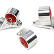 Load image into Gallery viewer, Innovative 90-91/92-93 Acura Integra GS-R Silver Aluminum Billet Mount Kit 95A Bushings (Cable)