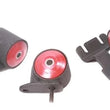 Load image into Gallery viewer, Innovative 90-93 Integra B-Series Black Steel Mounts 85A Bushings (Auto Trans)
