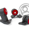 Load image into Gallery viewer, Innovative 90-93 Integra B-Series Black Steel Mounts 95A Bushings