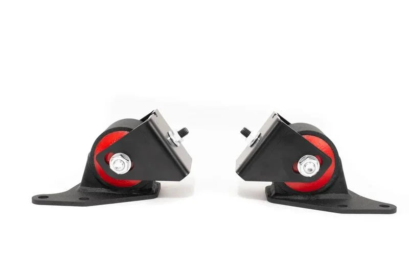 Innovative 90-93 Mazda Miata NA 1.6L Black Steel Replacement Mounts 60A Bushings (No Trans Mount) - Back View