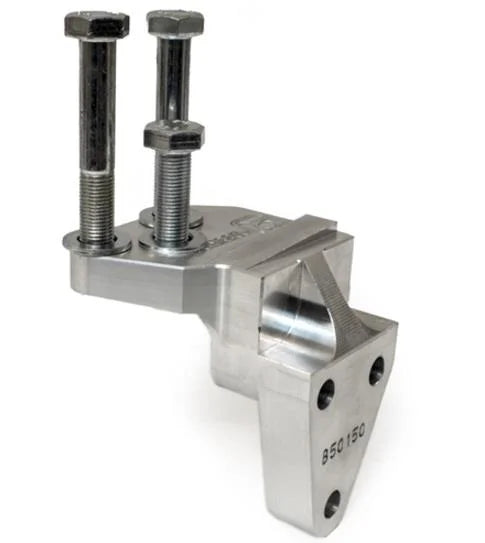 Innovative 92-00 Civic B-Series Black Steel Billet 3 Bolt Engine Post Mount - Side View