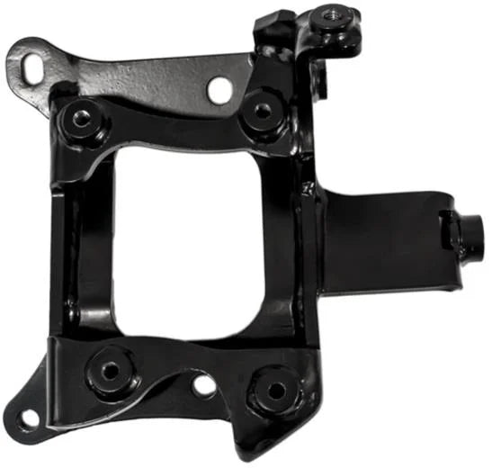 Innovative 92-00 Civic B/D-Series Black Steel A/C Bracket (D Series Compressor) - Side View
