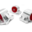 Load image into Gallery viewer, Innovative 92-95 Civic B/D Series Black Aluminum Mounts Solid Bushings (2 Bolt)