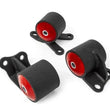 Load image into Gallery viewer, Innovative 92-95 Civic B/D Series Black Steel Mounts 95A Bushings (Auto Chassis Auto Trans)