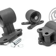 Load image into Gallery viewer, Innovative 92-95 Civic B/D Series Black Steel Mounts 95A Bushings (Auto to Manual Hydro 3 Bolt)