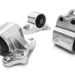 Load image into Gallery viewer, Innovative 92-95 Civic B/D Series Silver Aluminum Mounts Solid Bushings (3 Bolt)