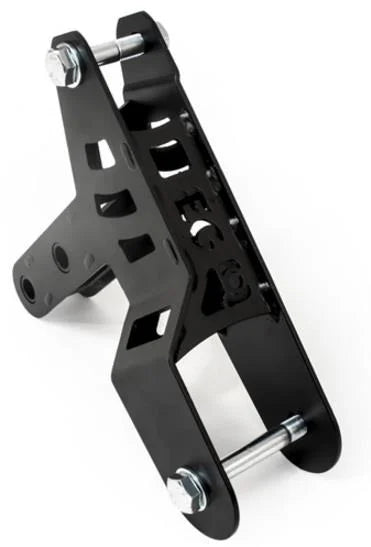 Innovative 92-95 Honda Civic / 94-01 Acura Integra Replacement B-Series Rear T-Bracket - Black - Side View