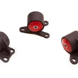 Load image into Gallery viewer, Innovative 94-01 Integra B-Series Black Steel Mounts 85A Bushings (Auto Trans)