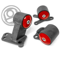 Load image into Gallery viewer, Innovative 94-01 Integra B-Series Black Steel Mounts 95A Bushings (Auto to Manual Hydro 2 Bolt) - Main Product View