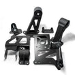 Load image into Gallery viewer, Innovative 94-01 Integra J-Series Black Steel Mounts 95A Bushings (w/ Alt. Relocation Bracket)