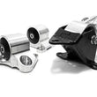 Load image into Gallery viewer, Innovative 96-00 Civic B/D Series Black Aluminum Mounts Solid Bushings (2 Bolt)