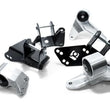 Load image into Gallery viewer, Innovative 96-00 Civic K-Series Silver Aluminum Mounts 75A Bushings (EG/DC Subframe)