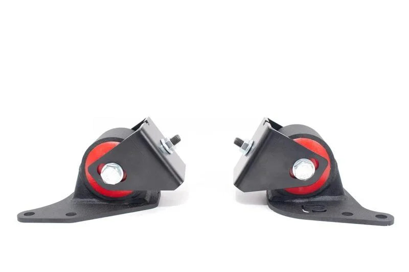 Innovative 99-00 Mazda Miata NB 1.8L Black Steel Replacement Mounts 60A Bushings (No Trans Mount) - Installation View