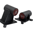 Load image into Gallery viewer, Innovative Mounts 12-18 Jeep Wrangler JK/JKU Polyurethane Engine Mount Kit - 75A Bushings