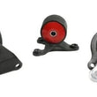 Load image into Gallery viewer, Innovative 02-06 Acura RSX K-Series/Base Automatic Black Aluminum Replacement Mount Kit 75A Bushings