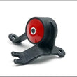 Load image into Gallery viewer, Innovative 02-11 Civic Si / 02-06 Acura RSX K-Series Black Steel 85A Bushing Front Mount / K-Series - Side View