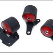 Load image into Gallery viewer, Innovative Mounts Black Steel Mounts 60A Bushings fits 1990-1993 Acura Integra B-Series - Side View