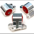 Load image into Gallery viewer, Innovative 92-95 Civic B/D Series Silver Aluminum Mounts 60A Bushings (3 Bolt) - Side View