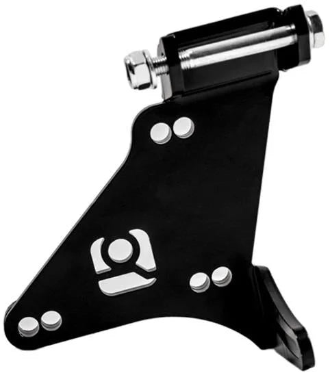 Innovative N/A H-Series Black Steel H22 Alternator Relocation Bracket - Main Product View