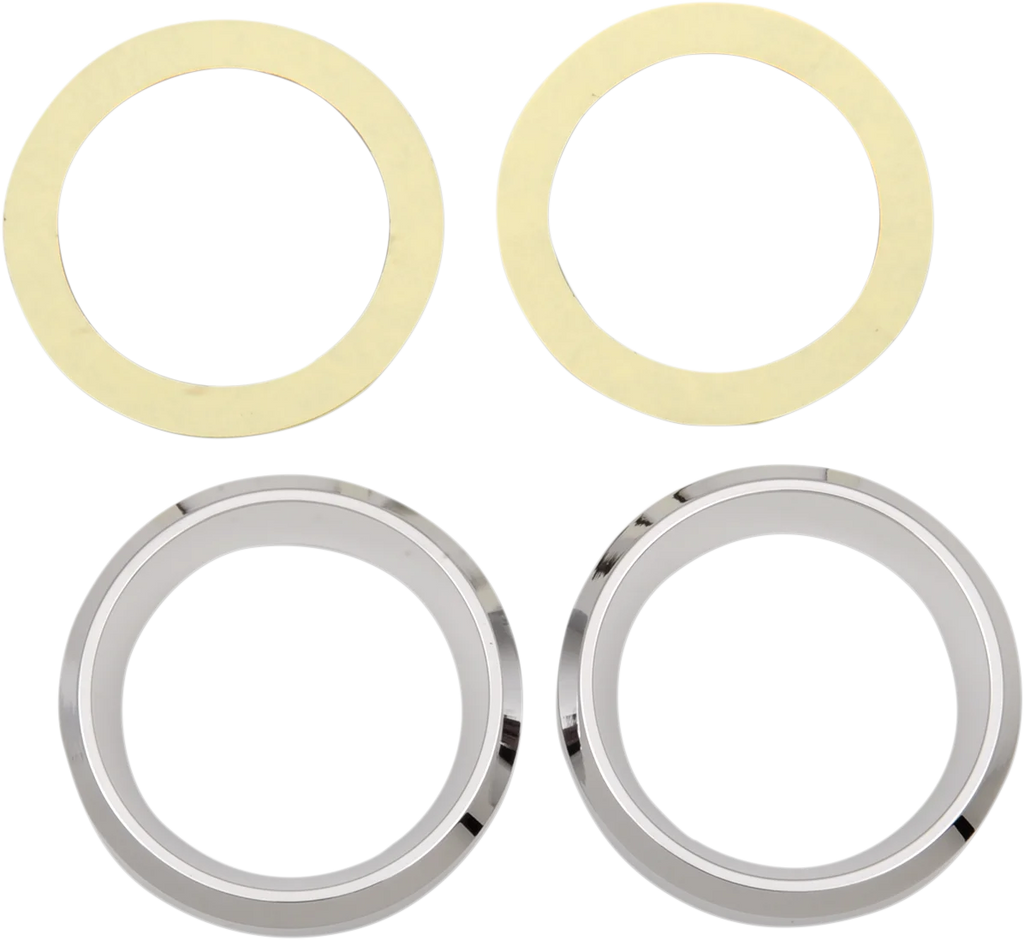 Instrument Gauge Bezel - Chrome - 2" Diameter DragSpecialties 2202-0061-BC119 - Main Product View