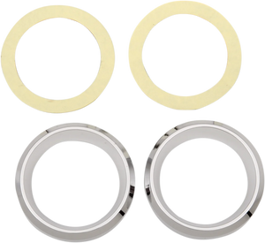 Instrument Gauge Bezel - Chrome - 2" Diameter DragSpecialties 2202-0061-BC119 - Main Product View