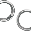 Load image into Gallery viewer, Instrument Gauge Bezel - Chrome - 2" Diameter DragSpecialties 2202-0061-BC119 - Side View