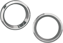 Load image into Gallery viewer, Instrument Gauge Bezel - Chrome - 2&quot; Diameter DragSpecialties 2202-0061-BC119 - Side View