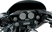Load image into Gallery viewer, Instrument Gauge Bezel - Chrome - 2&quot; Diameter DragSpecialties 2202-0061-BC119 - Back View