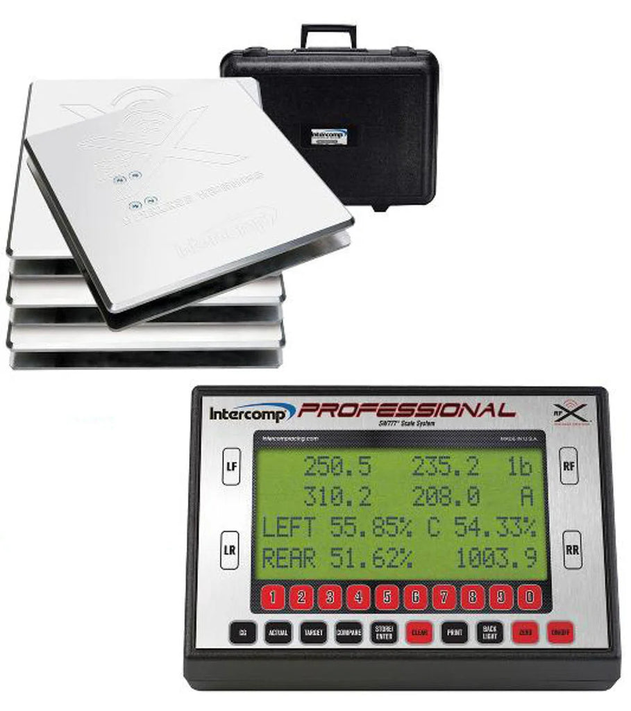 Intercomp SW777 Pro Kart Scales Wireless - Bluetooth 170322